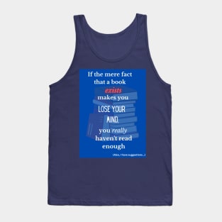 Book Banning Tank Top